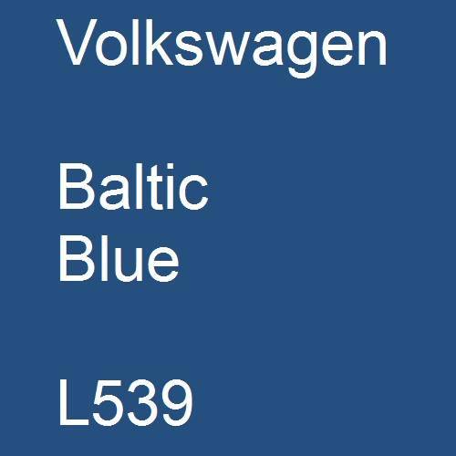 Volkswagen, Baltic Blue, L539.